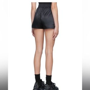 skims utility sport shorts in gunmetal color